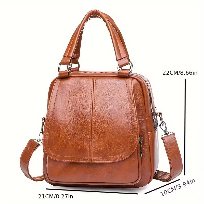 Women’s Vintage Shoulder Bag – Small Crossbody & Handheld Purse, Retro Everyday Bag MH003