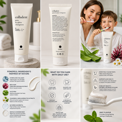 Colladent Toothpaste with Collagen