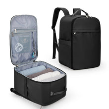 Ryanair Cabin Backpack 40x20x25cm, Expandable Travel Bag, EasyJet 45x36x20cm Hand Luggage Backpack for Travel