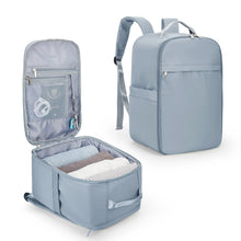 Ryanair Cabin Backpack 40x20x25cm, Expandable Travel Bag, EasyJet 45x36x20cm Hand Luggage Backpack for Travel