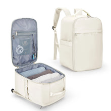 Ryanair Cabin Backpack 40x20x25cm, Expandable Travel Bag, EasyJet 45x36x20cm Hand Luggage Backpack for Travel