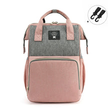 Waterproof Baby Diaper Bag Backpack, Large Maternity Travel Backpack with Multiple Compartments, Nursing & Changing Bag for Moms