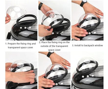 Transparent Pet Carrier Backpack for Cats & Small Dogs – Breathable Travel Bag