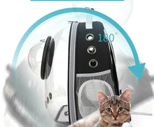 Transparent Pet Carrier Backpack for Cats & Small Dogs – Breathable Travel Bag