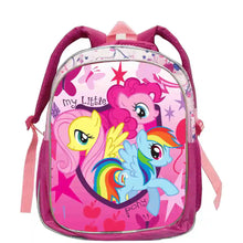 Cute Rainbow Girls Backpack, Kids School Bag with Double Shoulder Straps, Lightweight Backpack for Kindergarten & Travel