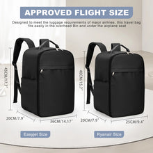 Ryanair Cabin Backpack 40x20x25cm, Expandable Travel Bag, EasyJet 45x36x20cm Hand Luggage Backpack for Travel