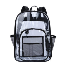 Transparent Clear Backpack, Large Capacity School Bag for Boys & Girls, Lightweight See-Through Travel & Everyday Backpack