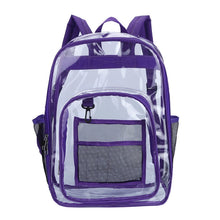 Transparent Clear Backpack, Large Capacity School Bag for Boys & Girls, Lightweight See-Through Travel & Everyday Backpack