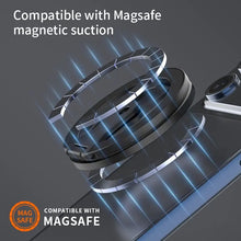 Double-Sided Magnetic Phone Ring Holder, Foldable Phone Stand & Grip, Adjustable MagSafe Phone Mount