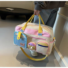 Women’s Travel Duffel Bag, Lightweight Gym & Yoga Sports Bag, Casual Weekender Bag for Short Trips, Fitness & Everyday Use
