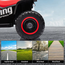 6V Kids Electric ATV Ride-On Toy, 4-Wheel Quad with LED Headlights, Music, Forward & Reverse