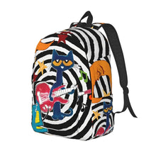 Pete the Cat Backpack, Cartoon School Backpack for Kids, Lightweight Daypack for School, Travel & Everyday Use