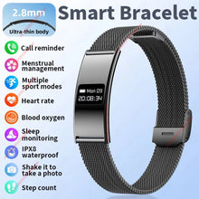Ultra-Thin Smart Bracelet, Fitness Tracker with Heart Rate & Blood Oxygen Monitoring, Sleep Tracking, Step Counter & Sports Modes