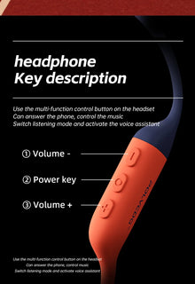POLVCDG X16 Bone Conduction Swimming Headphones, IPX8 Waterproof, 32GB Memory, Bluetooth 5.4 Sports Earphones