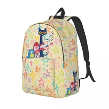 Pete the Cat Backpack, Cartoon School Backpack for Kids, Lightweight Daypack for School, Travel & Everyday Use