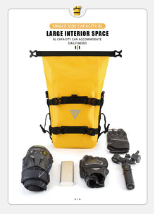 Motorcycle Crash Bar Tool Bag for BMW R1250GS & R1250GSA, Frame Mounted Waterproof Storage Bag