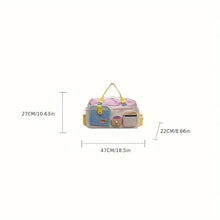 Women’s Travel Duffel Bag, Lightweight Gym & Yoga Sports Bag, Casual Weekender Bag for Short Trips, Fitness & Everyday Use