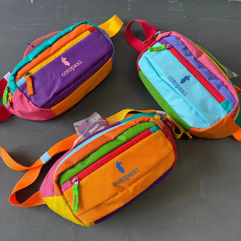Outdoor Sports Chest Bag, Unisex Crossbody Shoulder Bag for Running, Cycling, Hiking & Travel