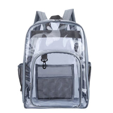 Transparent Clear Backpack, Large Capacity School Bag for Boys & Girls, Lightweight See-Through Travel & Everyday Backpack