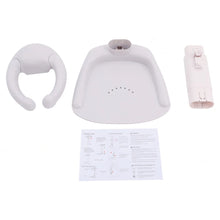 Baby Bath Stand, Adjustable Infant Bath Seat with Anti-Pinch Design, Non-Slip Base & Shower Head Holder, 6–36 Months