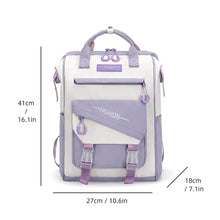 Kawaii Girls School Backpack, Japanese K-Style Student Backpack, Cute Preppy Daypack for High School & College