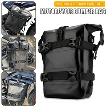Motorcycle Crash Bar Tool Bag for BMW R1250GS & R1250GSA, Frame Mounted Waterproof Storage Bag