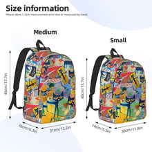 Pete the Cat Backpack, Cartoon School Backpack for Kids, Lightweight Daypack for School, Travel & Everyday Use