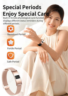 Ultra-Thin Smart Bracelet, Fitness Tracker with Heart Rate & Blood Oxygen Monitoring, Sleep Tracking, Step Counter & Sports Modes