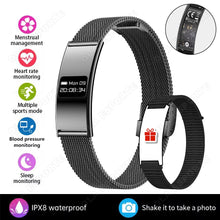 Ultra-Thin Smart Bracelet, Fitness Tracker with Heart Rate & Blood Oxygen Monitoring, Sleep Tracking, Step Counter & Sports Modes