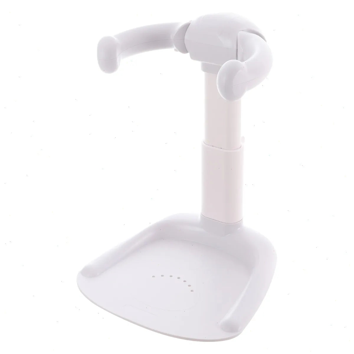 Baby Bath Stand, Adjustable Infant Bath Seat with Anti-Pinch Design, Non-Slip Base & Shower Head Holder, 6–36 Months
