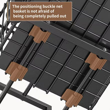 2-Tier Under Sink Organizer, Pull-Out Storage Basket for Kitchen & Bathroom Cabinets