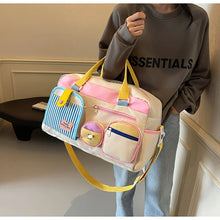 Women’s Travel Duffel Bag, Lightweight Gym & Yoga Sports Bag, Casual Weekender Bag for Short Trips, Fitness & Everyday Use