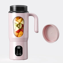Portable USB Rechargeable Blender, Mini Juicer & Smoothie Maker with Dual-Lid Design, Travel Blender for Shakes & Fresh Juice