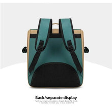 Space Capsule Pet Carrier Backpack, Breathable Cat & Small Dog Travel Bag, Portable Pet Backpack with Transparent Window