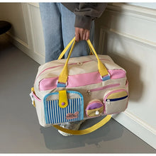 Women’s Travel Duffel Bag, Lightweight Gym & Yoga Sports Bag, Casual Weekender Bag for Short Trips, Fitness & Everyday Use