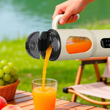 Portable USB Rechargeable Blender, Mini Juicer & Smoothie Maker with Dual-Lid Design, Travel Blender for Shakes & Fresh Juice