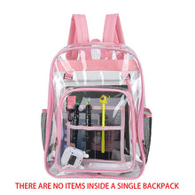 Transparent Clear Backpack, Large Capacity School Bag for Boys & Girls, Lightweight See-Through Travel & Everyday Backpack