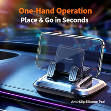 2-in-1 Car Phone Holder with Parking Number Card & Aromatherapy, Multifunctional Dashboard Phone Mount