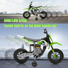 12V Kids Electric Dirt Bike with Training Wheels – Ride-On Motorcycle for Children
