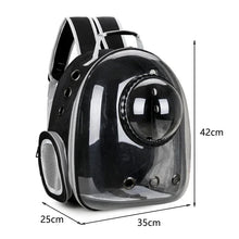 Transparent Pet Carrier Backpack for Cats & Small Dogs – Breathable Travel Bag