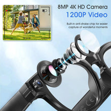 AI Smart Glasses with 800K HD Camera, Video Recording, Translation, Bluetooth Calling & Photochromic Lenses