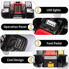 6V Kids Electric ATV Ride-On Toy, 4-Wheel Quad with LED Headlights, Music, Forward & Reverse