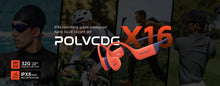 POLVCDG X16 Bone Conduction Swimming Headphones, IPX8 Waterproof, 32GB Memory, Bluetooth 5.4 Sports Earphones
