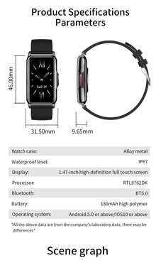 LIGE Smart Watch for Women, Full Touch Screen, Bluetooth Calling, IP67 Waterproof, Fitness Tracker & Sports Watch