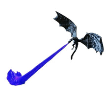 Dragon Flame LED Lamp, 3D Flying Dragon Night Light & Decorative Statue, Unique Fantasy Desk Decor for Home, Bedroom & Halloween