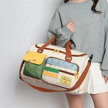 Women’s Travel Duffel Bag, Lightweight Gym & Yoga Sports Bag, Casual Weekender Bag for Short Trips, Fitness & Everyday Use