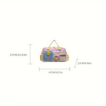 Women’s Travel Duffel Bag, Lightweight Gym & Yoga Sports Bag, Casual Weekender Bag for Short Trips, Fitness & Everyday Use