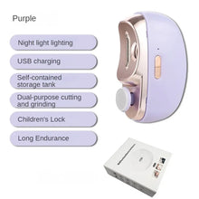 Electric Nail Clipper & Trimmer, Automatic Nail Cutter with Nail Grinder, Portable Manicure Tool for Adults