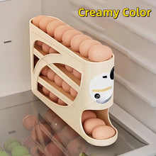 Rolling Egg Storage Box for Refrigerator, 2–4 Tier Automatic Egg Dispenser, Large Capacity Egg Organizer