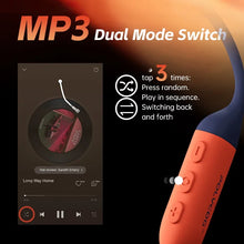 POLVCDG X16 Bone Conduction Swimming Headphones, IPX8 Waterproof, 32GB Memory, Bluetooth 5.4 Sports Earphones